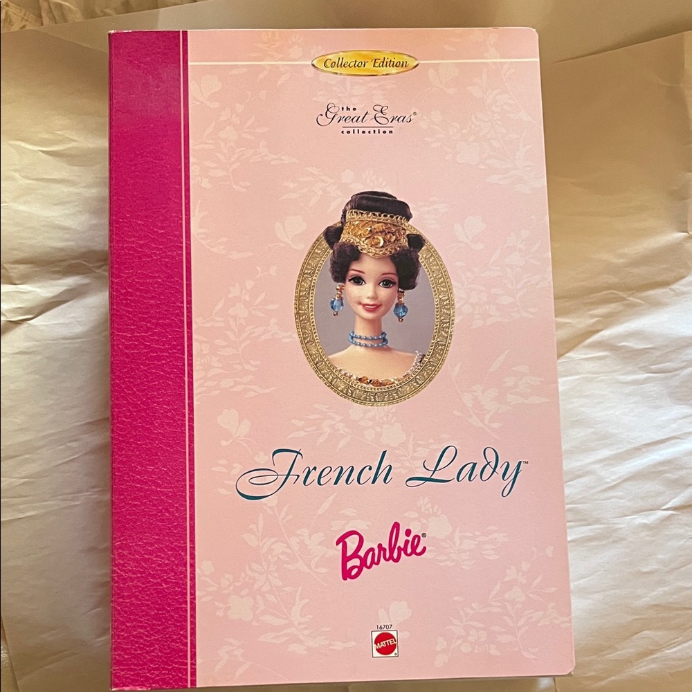 Barbie French Lady Doll - Pink and Gold